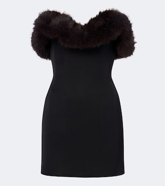 Strapless bustier minidress | David Koma