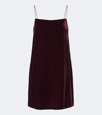 Forio velvet minidress | Asceno