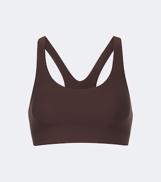 Peached Jade sports bra | The Upside