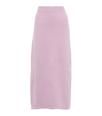 Malia cotton-blend midi skirt | Altuzarra