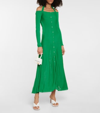 jacquemus green dress The Elica Dress (243DR174-1602-GREEN)