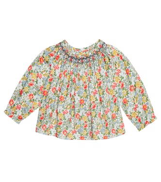 Baby Bluse Griotte aus Baumwolle | Bonpoint