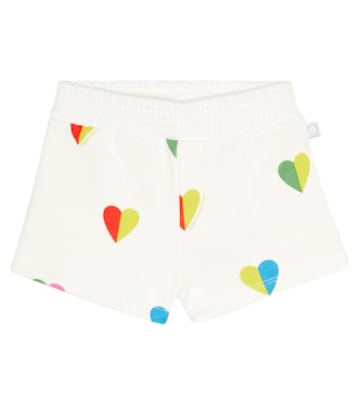 Baby printed cotton jersey short | Stella McCartney Kids