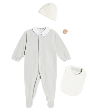 Baby onesie, hat and bib set | Bonpoint