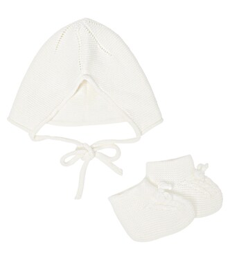 Baby Set Rixo aus Mütze und Socken | La Coqueta