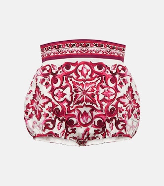 Majolica cotton shorts | Dolce&Gabbana