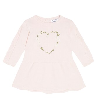 Baby embroidered wool-blend dress | Tartine et Chocolat