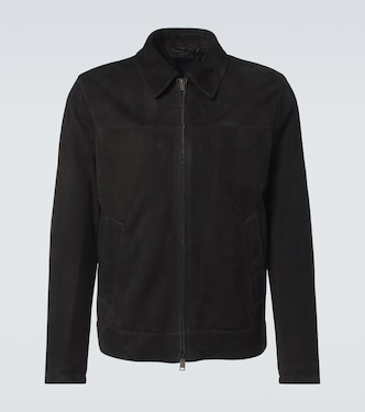 Suede blouson jacket | Brioni