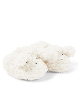 Baby Gift faux shearling slippers | Bonpoint