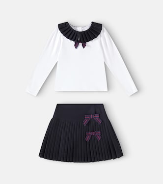 Ensemble top et jupe à nœud | Patachou