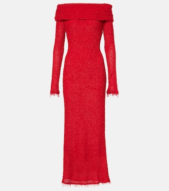 Ormany jersey bouclé maxi dress | Isabel Marant
