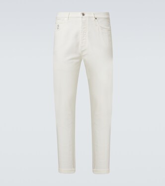 High-rise slim jeans | Brunello Cucinelli