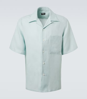 Linen bowling shirt | Zegna