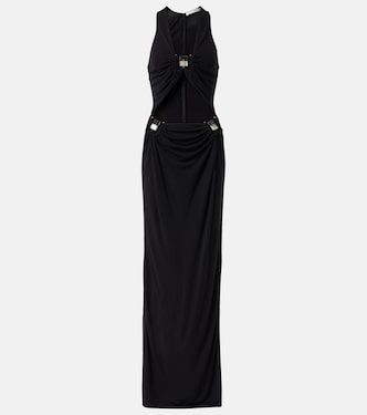 Duo Bezel Quartz jersey maxi dress | Christopher Esber