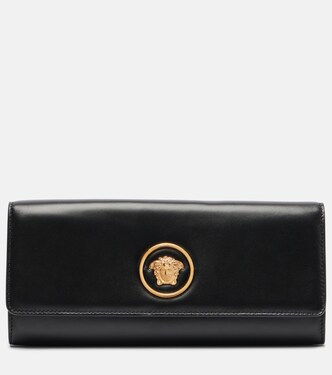 La Medusa leather clutch | Versace