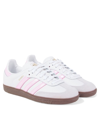 Samba suede and leather sneakers | Adidas Originals Kids