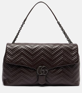 GG Marmont Maxi leather shoulder bag | Gucci