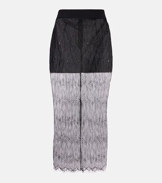 Alrose lace midi skirt | The Frankie Shop