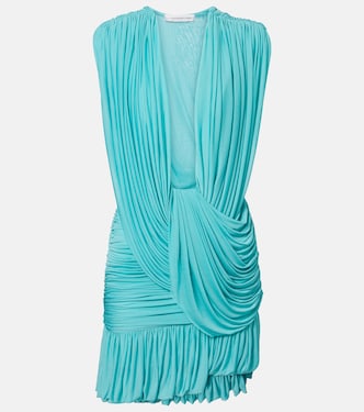 Ripple draped jersey minidress | Christopher Esber