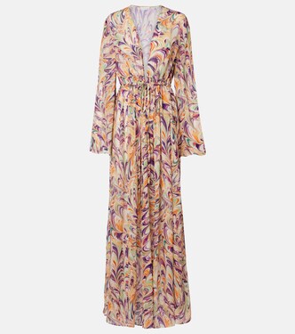 Kaftan Chloe aus Georgette | Alexandra Miro