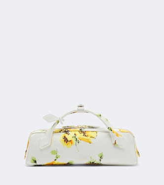 Le Teckel floral top-handle bag | Alaïa