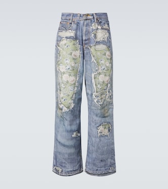 1981 trompe l’œil wide-leg jeans | Acne Studios