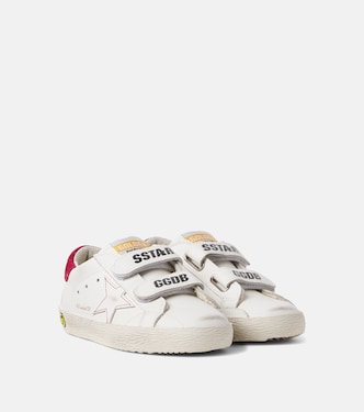 Old School leather sneakers | Golden Goose Kids