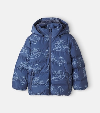 Printed puffer jacket | Stella McCartney Kids
