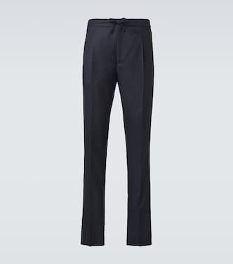 Wool slim pants | Lardini