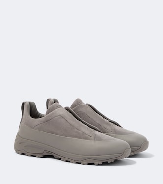 Zapatos slip-on Triple Stitch Monte de ante | Zegna