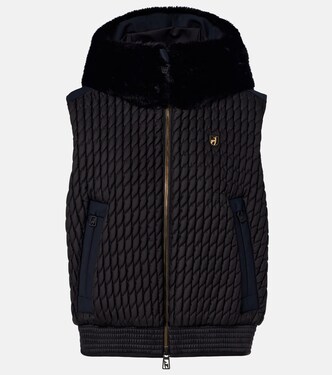 Gilet da sci Flora con cappuccio e teddy | Toni Sailer