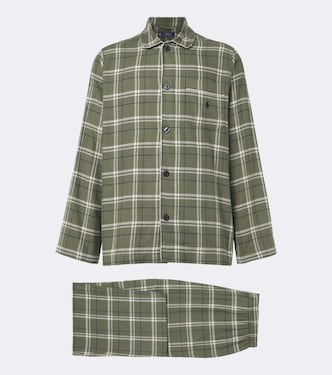 Checked cotton flannel pajamas | Polo Ralph Lauren