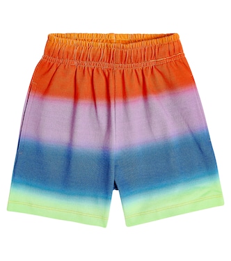 Adian striped cotton Bermuda shorts | Molo