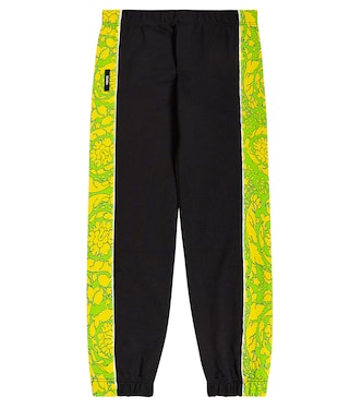 Barocco cotton sweatpants | Versace Kids