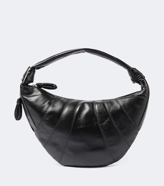Fortune Croissant leather shoulder bag | Lemaire