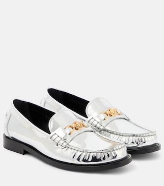Loafers Medusa '95 aus Metallic-Leder | Versace