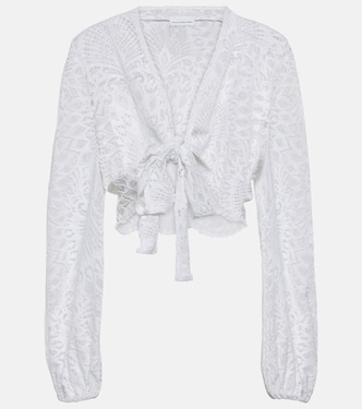 توب من الدانتيل Tabitha | Alexandra Miro