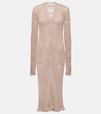 Linen-blend cardigan | Acne Studios