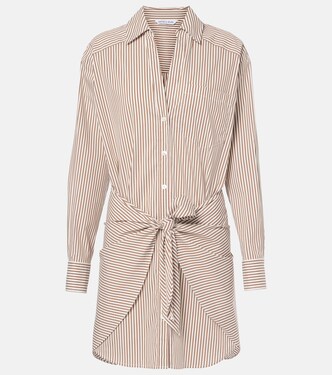 Robe chemise Roanoke en coton mélangé | Veronica Beard