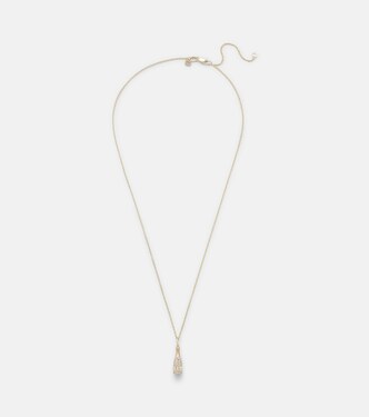 Collier Champagne Bottle en or 14 ct et diamants | Sydney Evan