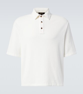 Polo Murano de terciopelo de algodón y seda | Loro Piana
