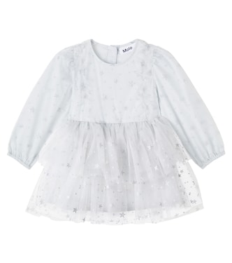 Baby Claudette glitter tulle dress  | Molo