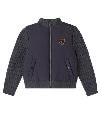 Jarod ribbed-knit jacket | Bonpoint