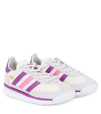SL 72 Suede-trimmed sneakers | Adidas Originals Kids