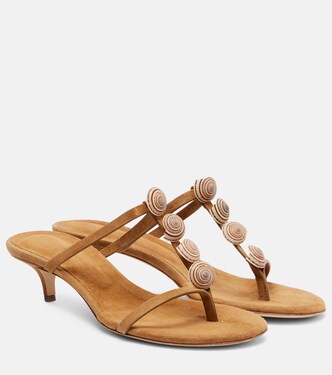 Sundial Heel 40 thong sandals | Christopher Esber