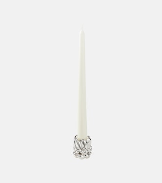 Babylone silver-plated candle holder | Christofle