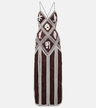 X Laurence Leenaert Maxikleid Leandra aus Ramie | Alémais