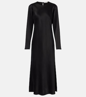 Salina silk charmeuse maxi dress | Asceno