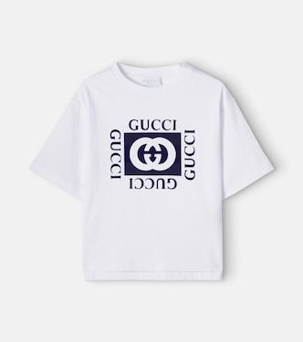 Logo cotton jersey T-shirt | Gucci Kids