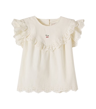 Posey broderie anglaise cotton top | Konges Sløjd